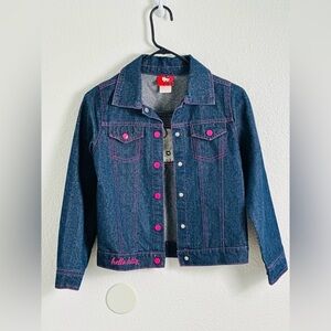 Hello Kitty Girls Denim Jacket Size 10